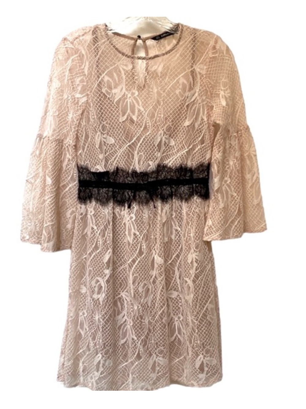 Zara Lace Overlay Dress